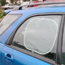 Sunshade mesh side shade